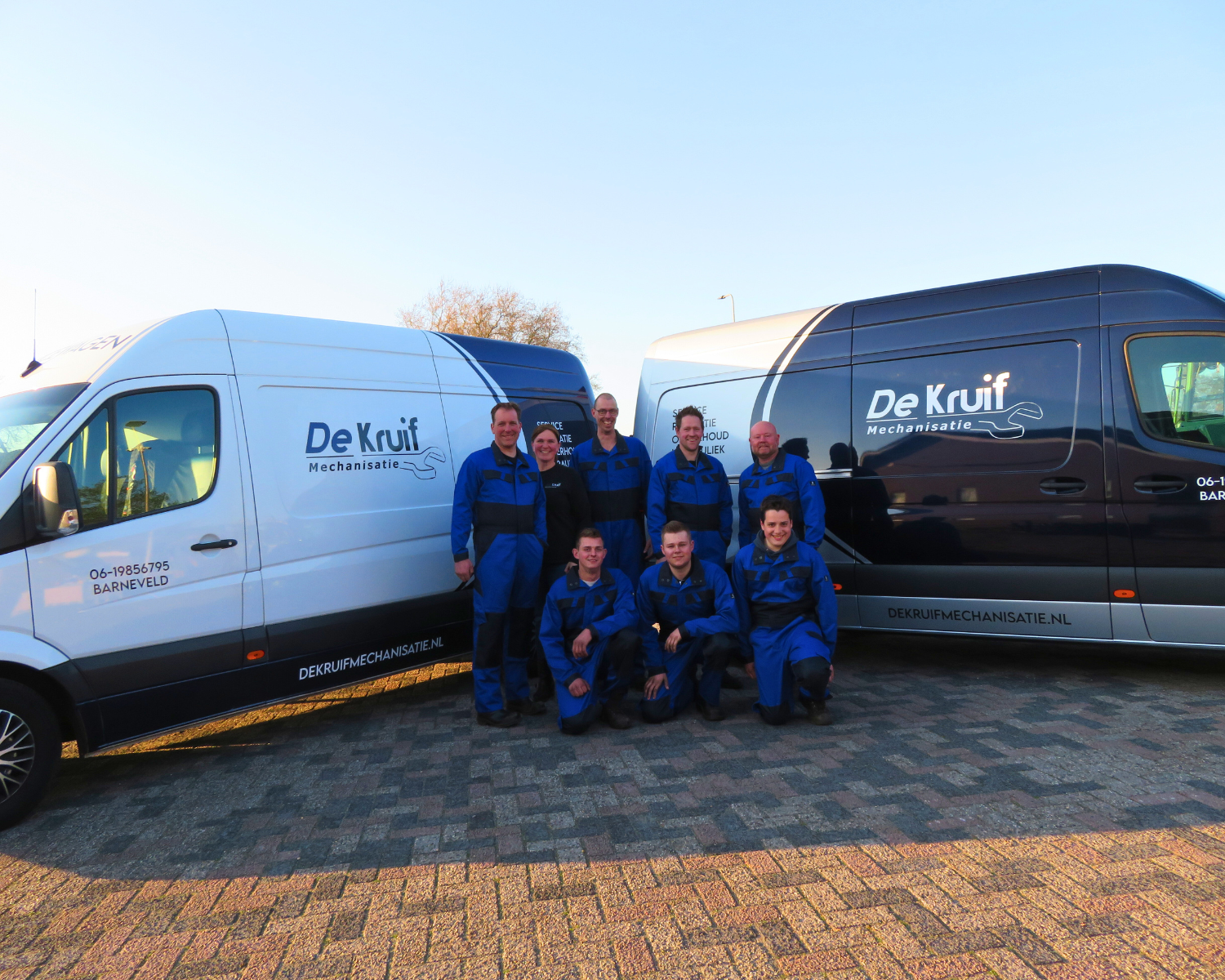 Teamfoto De Kruif Mechanisatie